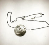 JCVT Moonstruck, Silver Necklace